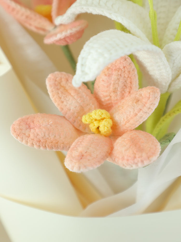Dreams in Softness Crochet Flower Bouquet