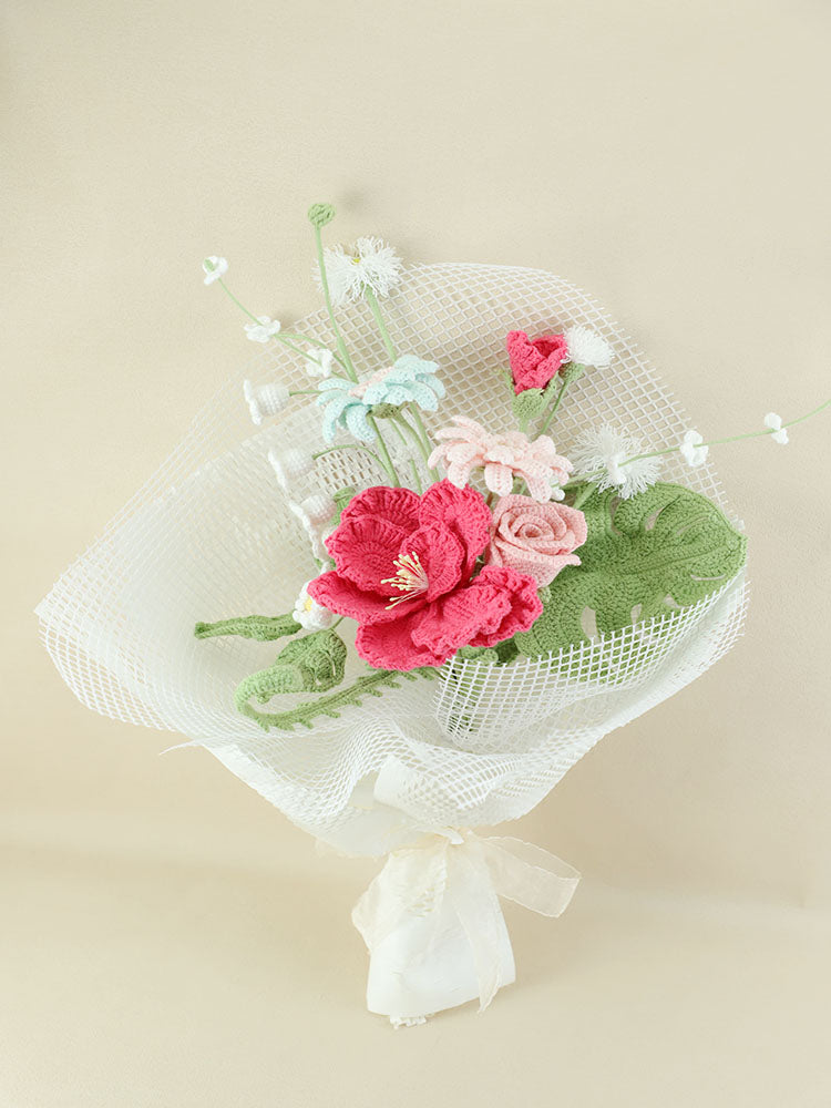 Enchanting Dream Crochet Flowers Bouquet