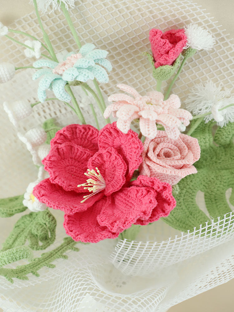 Enchanting Dream Crochet Flowers Bouquet