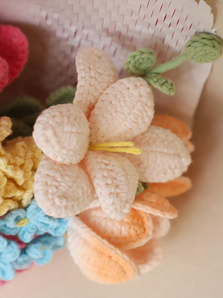 Floral Love Song Knitted Flowers - Birthday - SecretKnit