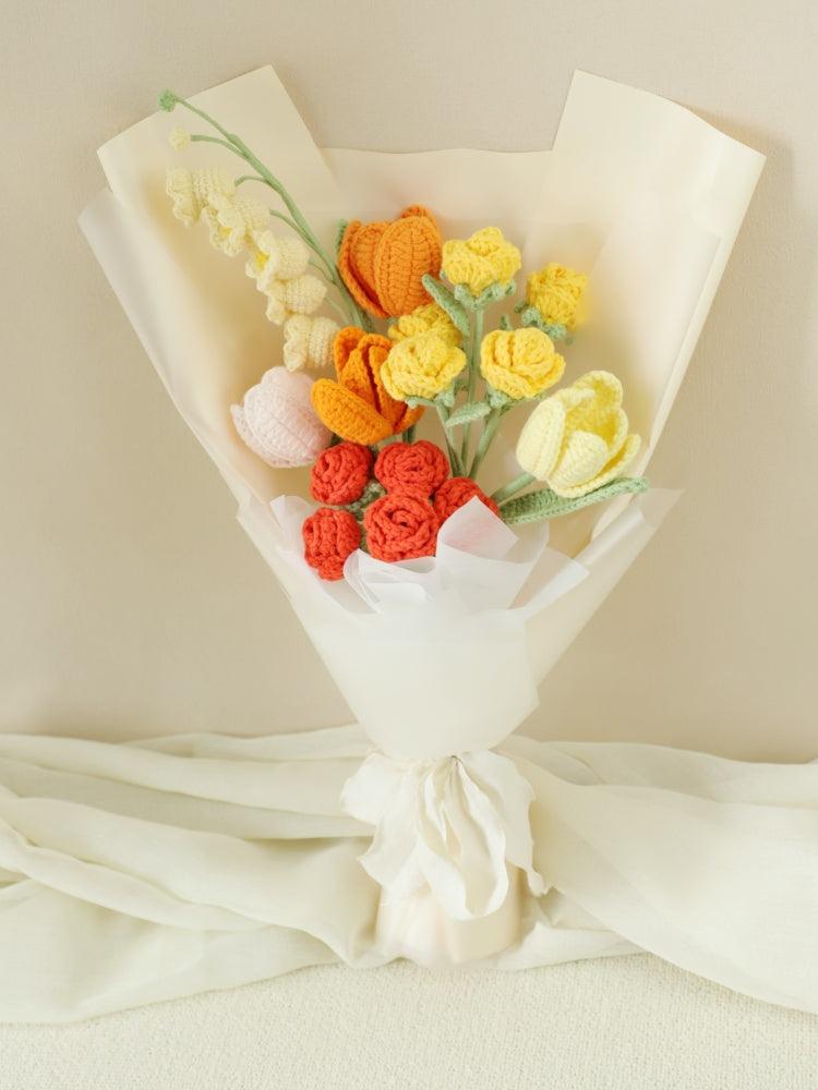 Glimmering Memories Crochet Flowers - Gradution - SecretKnit