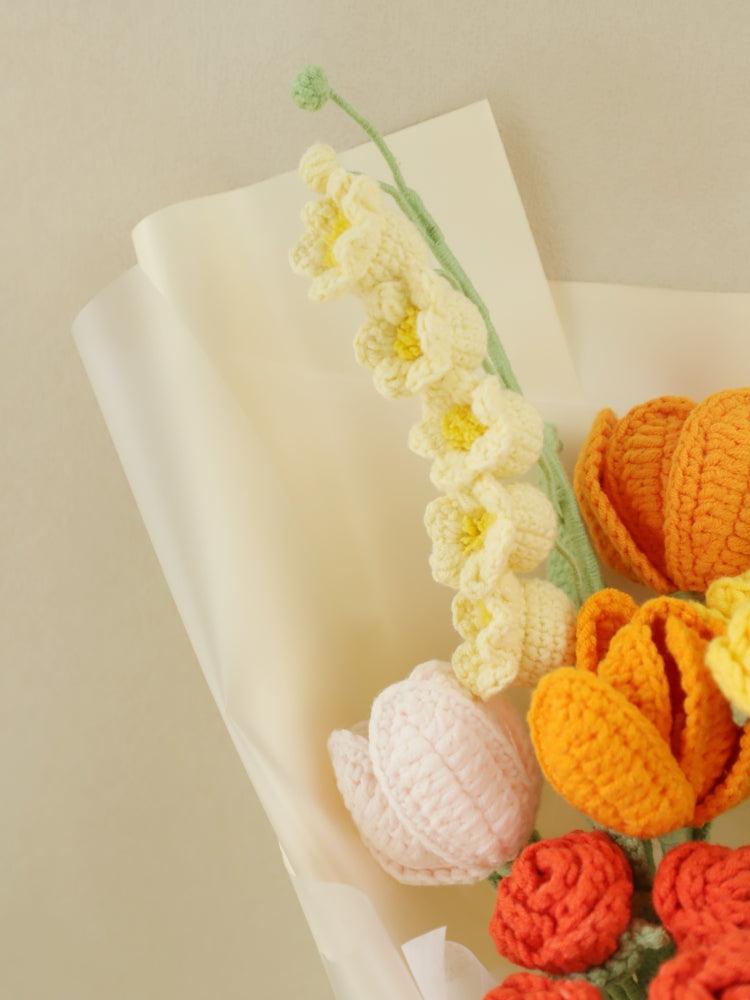 Glimmering Memories Crochet Flowers - Gradution - SecretKnit