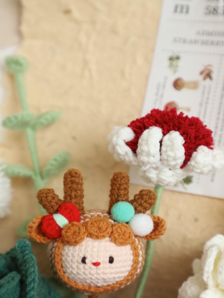 Merry Christmas Crochet Flowers - For Her - SecretKnit
