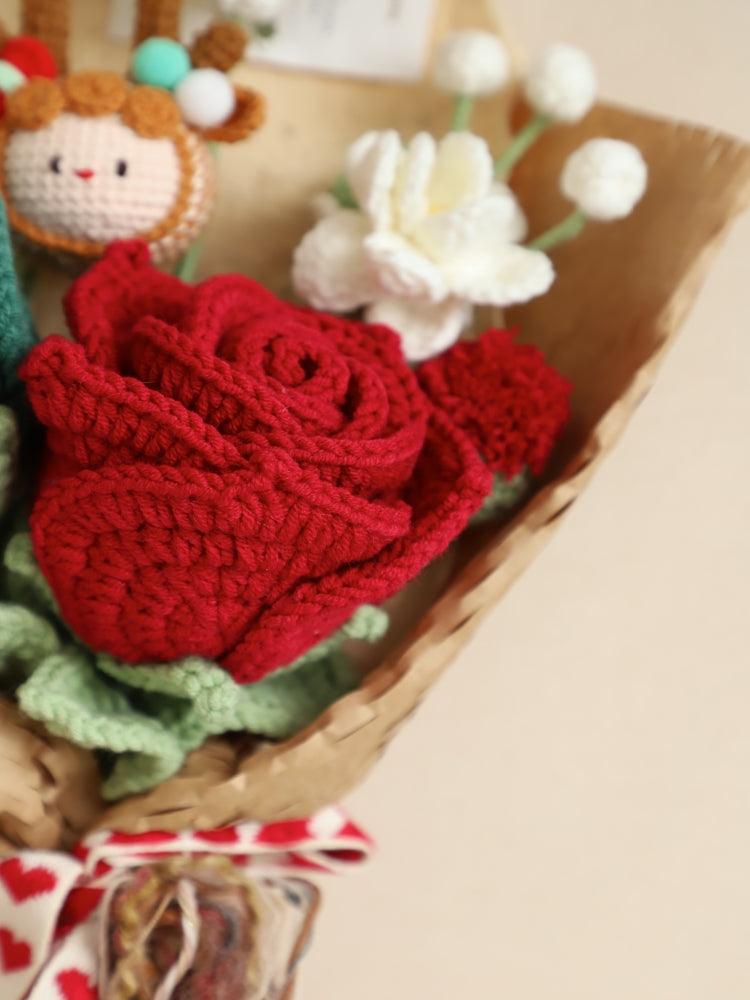 Merry Christmas Crochet Flowers - For Her - SecretKnit