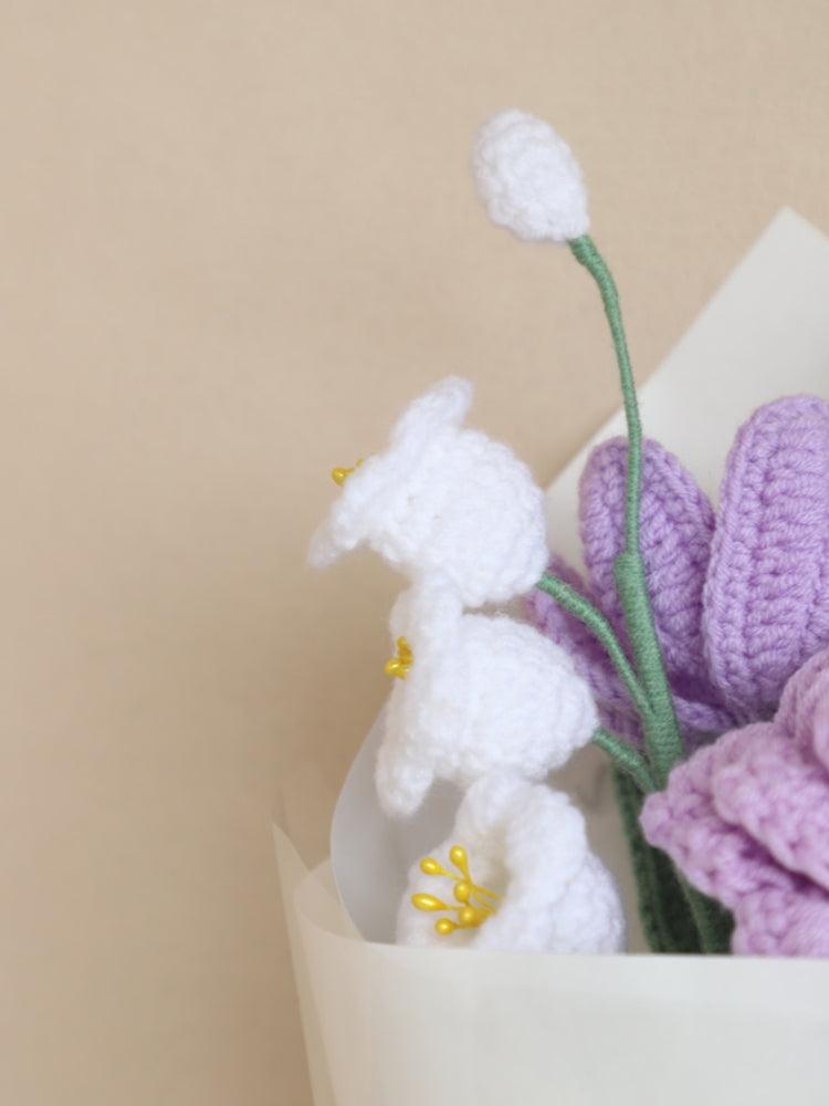 Pure Love Bouquet Knitted Flowers - Birthday - SecretKnit