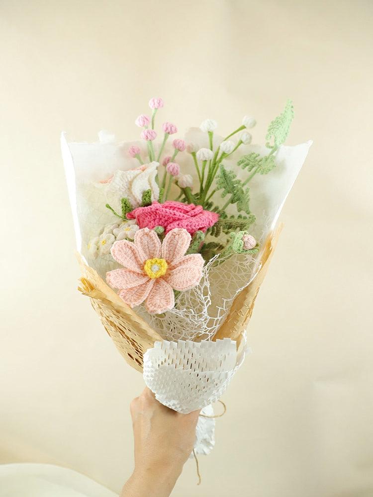 Reviving Spring Zephyrs Knitted Flowers - Birthday - SecretKnit