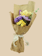 Lavender Whispers Crochet Flower Bouquet