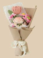 Blush Crush Crochet Flower Bouquet
