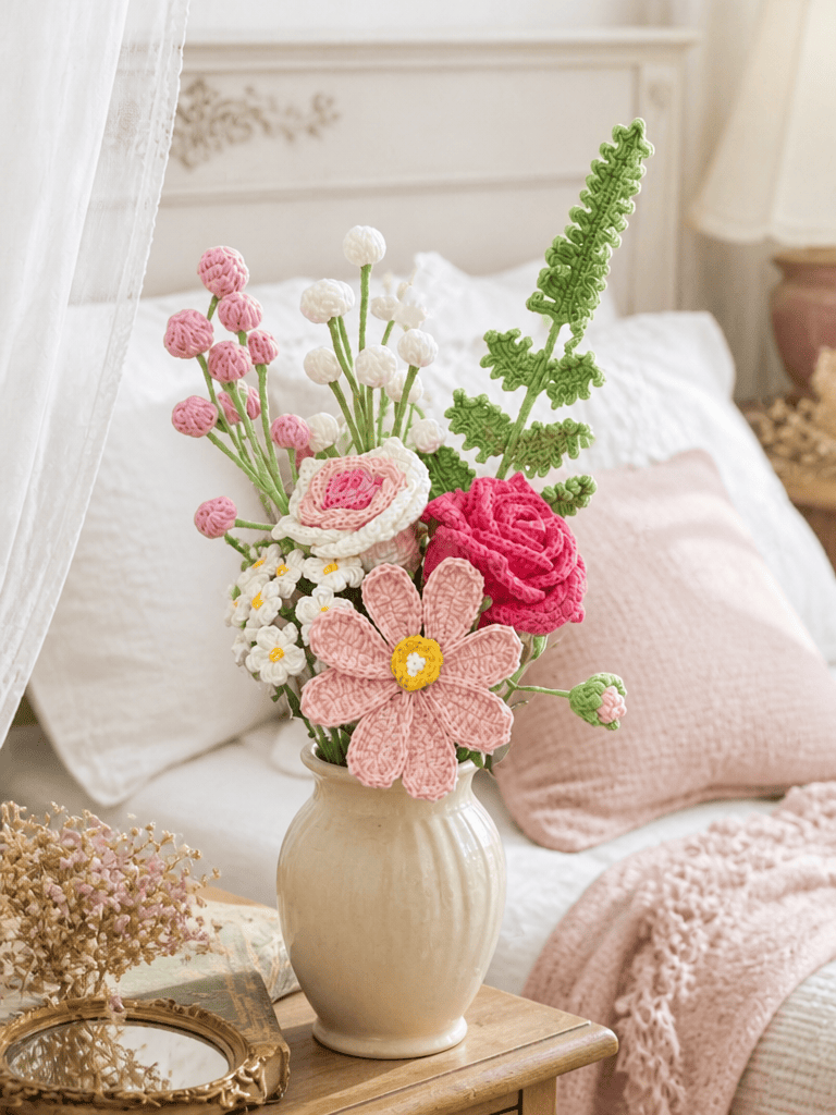 Reviving Spring Zephyrs Crochet Flowers