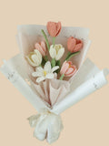 Dawn Tulip Crochet Flower Bouquet