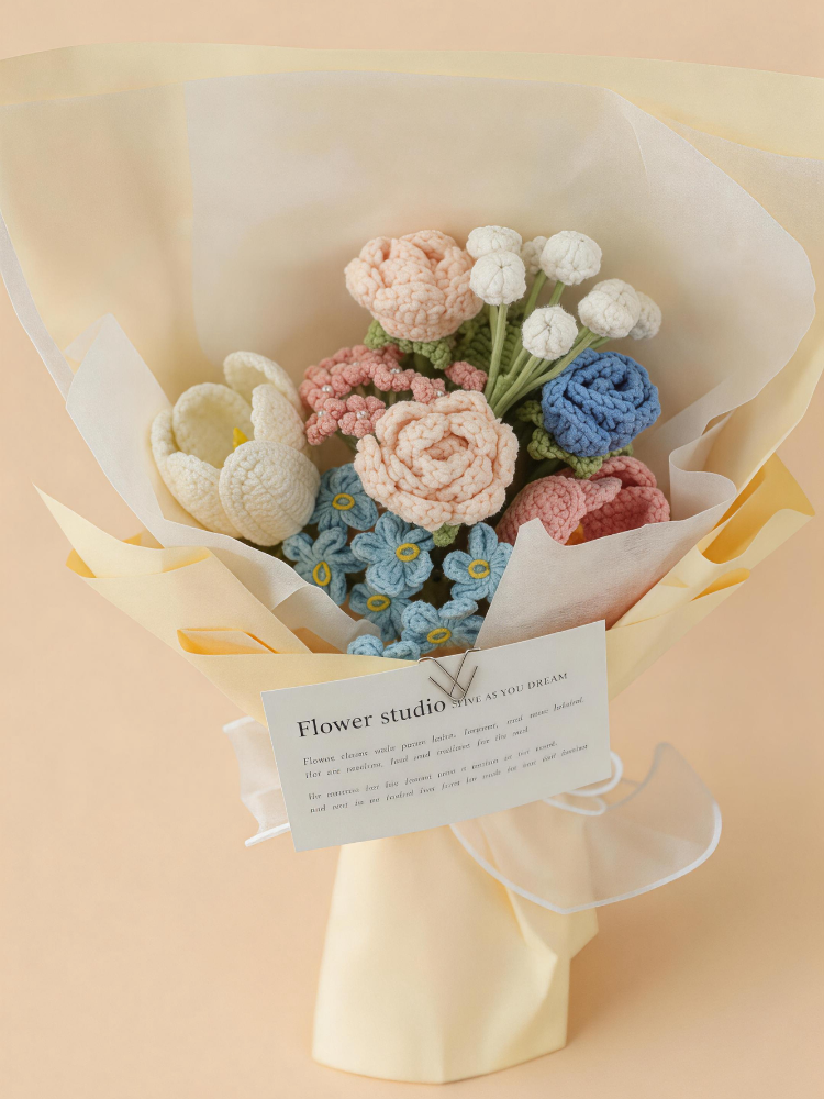 Joyful Moments Crochet Flowers