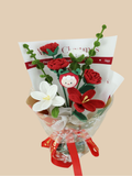 Christmas Fairy Tale Crochet Flowers Bouquet