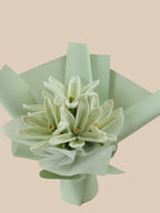 Lily Radiance Crochet Flower Bouquet
