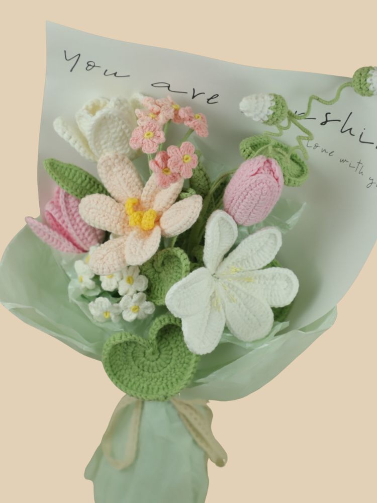 Summer Breeze Blooms Crochet Flowers