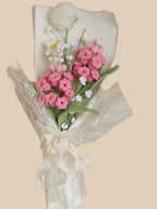 Pink Petal Hyacinth Melody Crochet Flowers