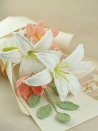 Dreams in Softness Crochet Flower Bouquet