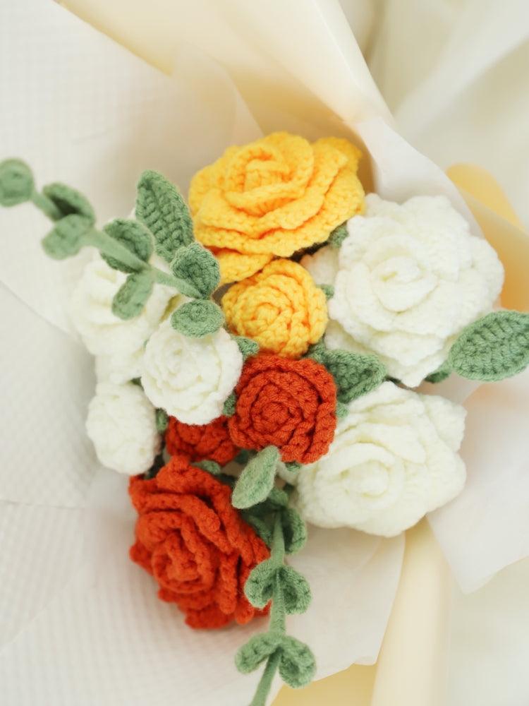 Bouquet of Love and Blessings Crochet Flowers - Anniversary - SecretKnit