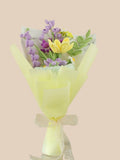 Purple Sonata Crochet Flower Bouquet