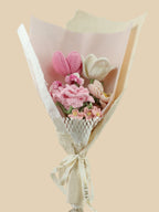 Blushing Clouds of Love Crochet Flowers