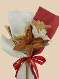 Lys d'automne Carol Bouquet Fleurs au crochet