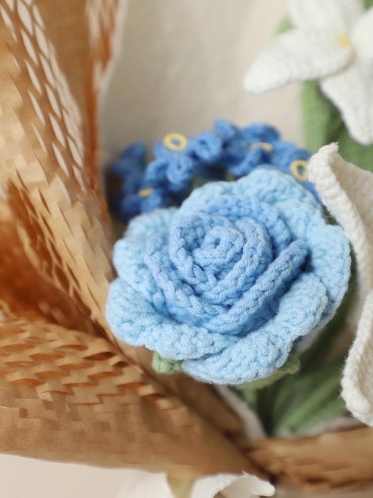 Coastal Blossom Bouquet Crochet Flowers - Birthday - SecretKnit