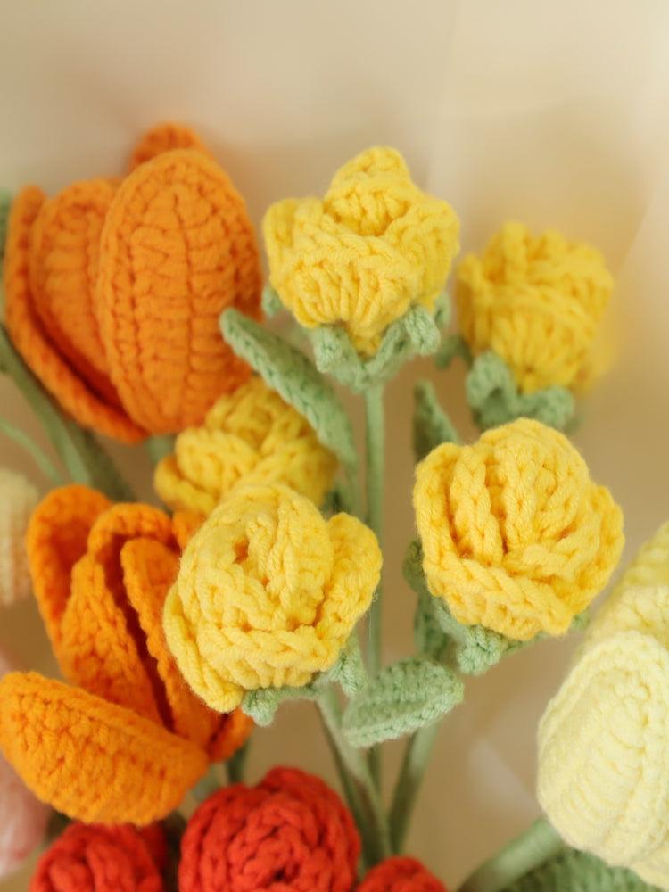 Glimmering Memories Crochet Flowers - Gradution - SecretKnit
