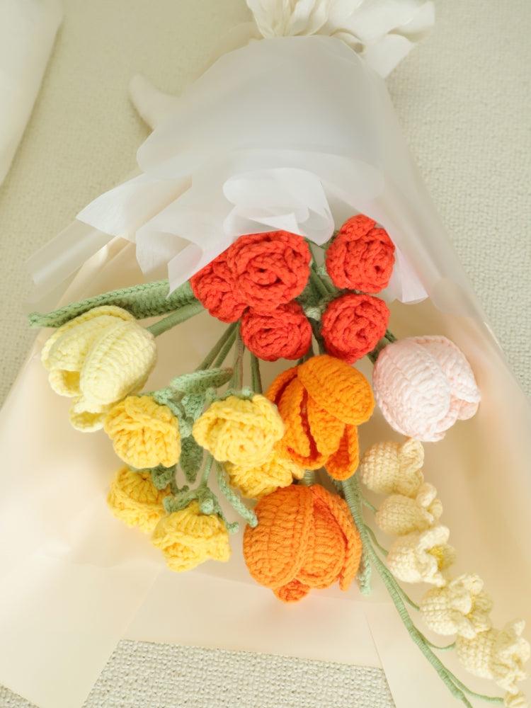 Glimmering Memories Crochet Flowers - Gradution - SecretKnit