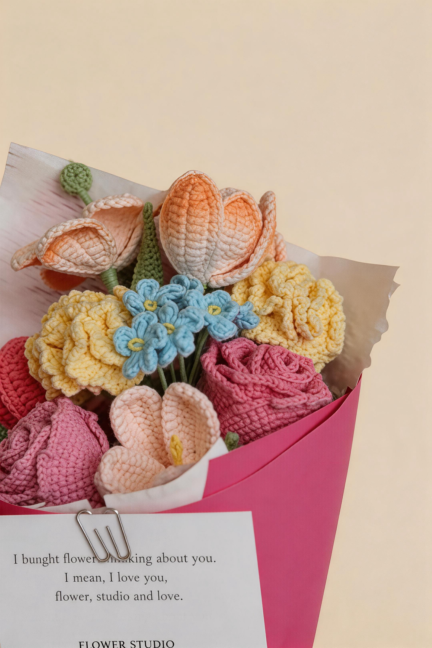 Floral Love Song Crochet Flowers