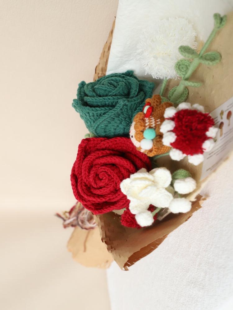 Merry Christmas Crochet Flowers - For Her - SecretKnit