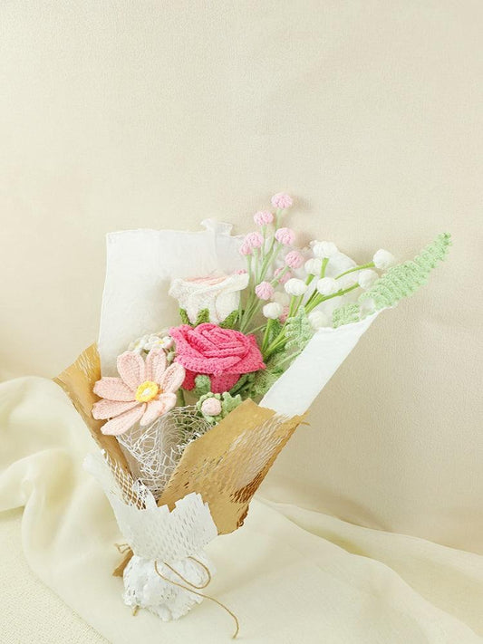 Reviving Spring Zephyrs Knitted Flowers - Birthday - SecretKnit