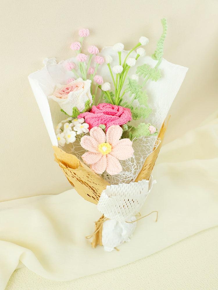 Reviving Spring Zephyrs Knitted Flowers - Birthday - SecretKnit