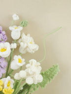 Time Traveler Bouquet Knitted Flowers - Birthday - SecretKnit